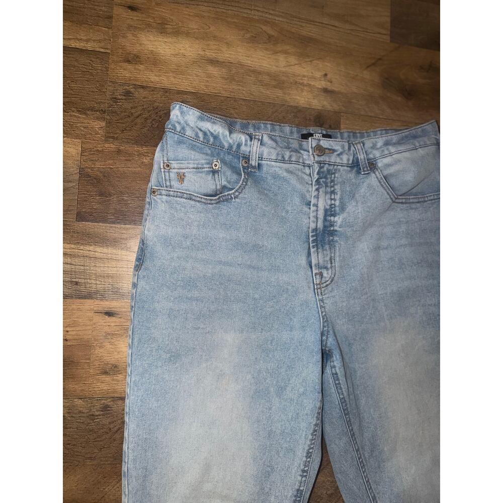 FRYE women’s high rise straight blue jeans - Picture 11 of 16